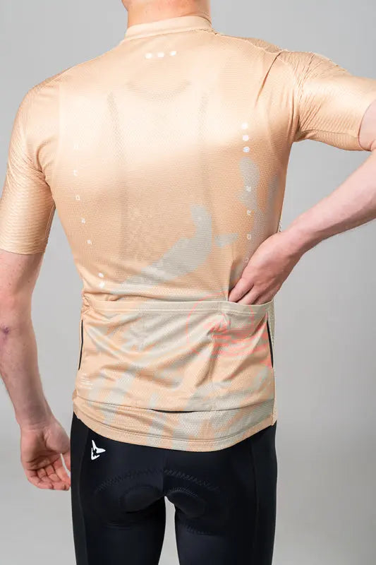 Bronze Sport Vent Jersey - Tan - CUORE of Switzerland