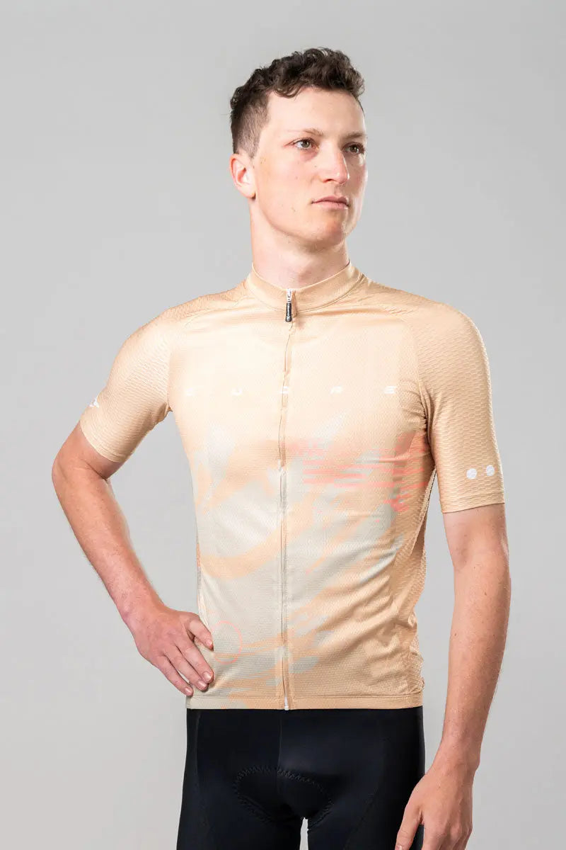 Bronze Sport Vent Jersey - Tan - CUORE of Switzerland