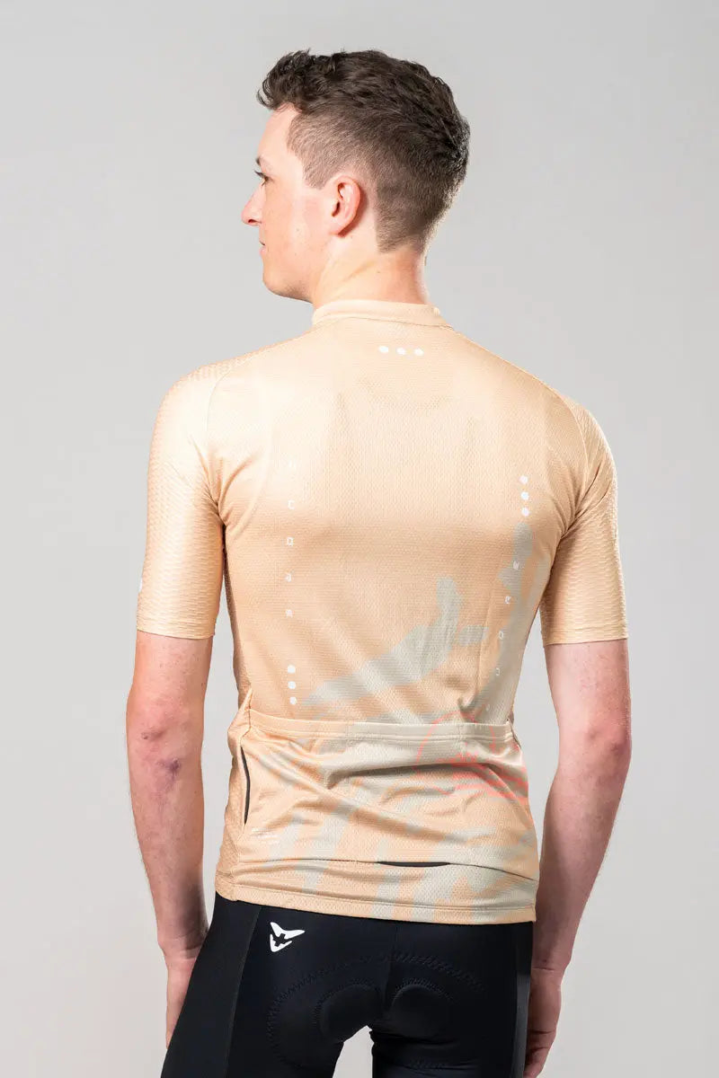 Bronze Sport Vent Jersey - Tan - CUORE of Switzerland