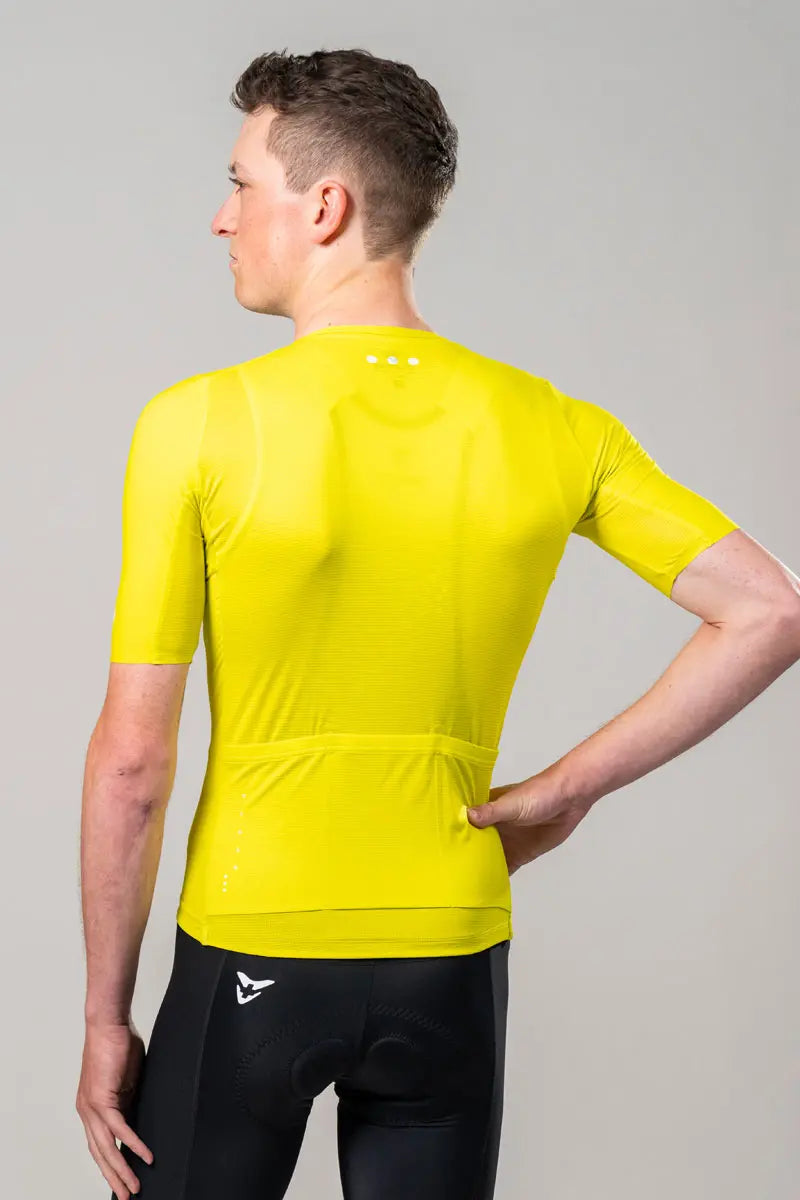 Gold Sport Jersey - Lemonlime - CUORE of Switzerland