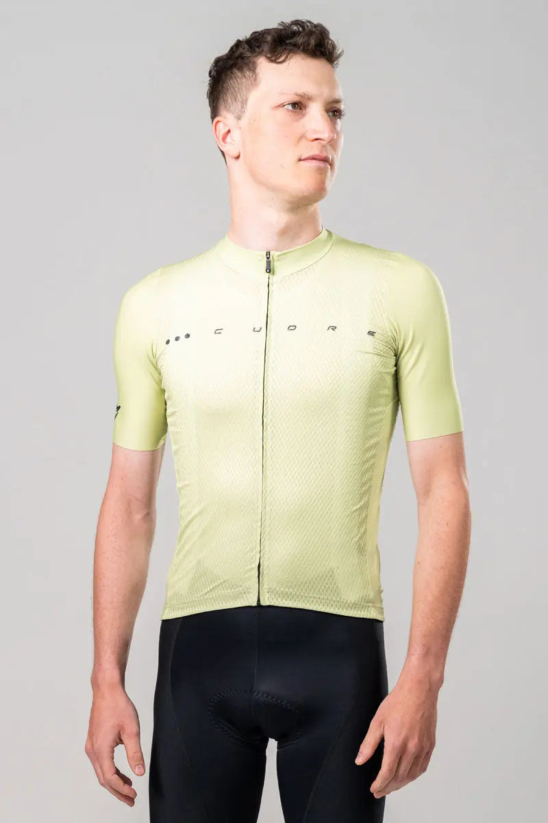 Silver Race Jersey 2.0 - Moss - CUORE of Switzerland