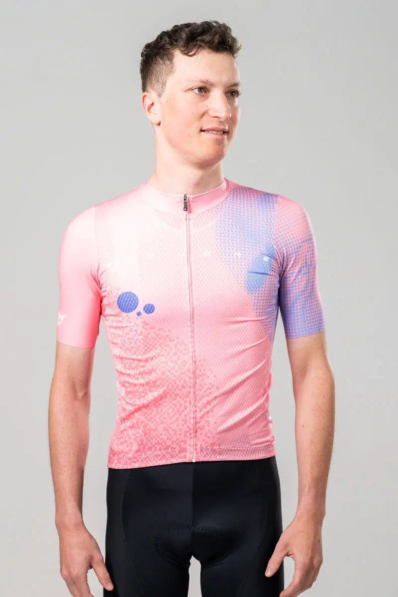 Silver Race Jersey 2.0 - Salmon - CUORE of Switzerland