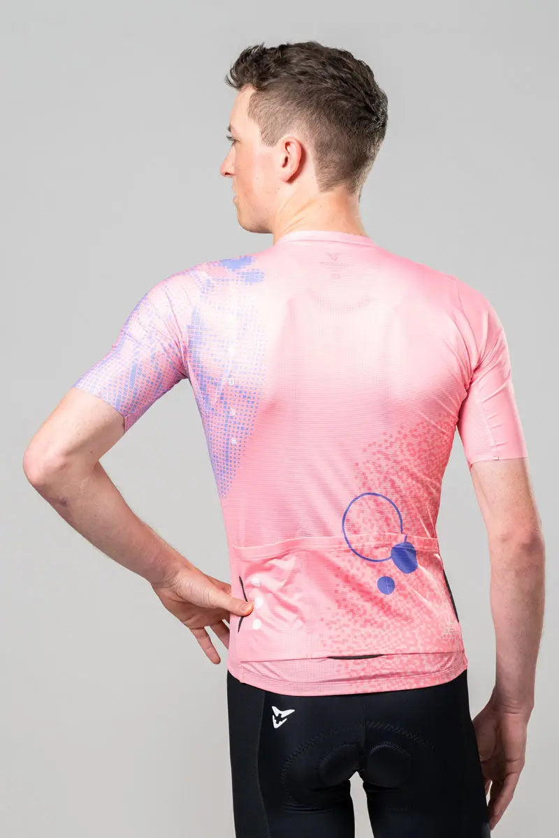 Silver Race Jersey 2.0 - Salmon - CUORE of Switzerland