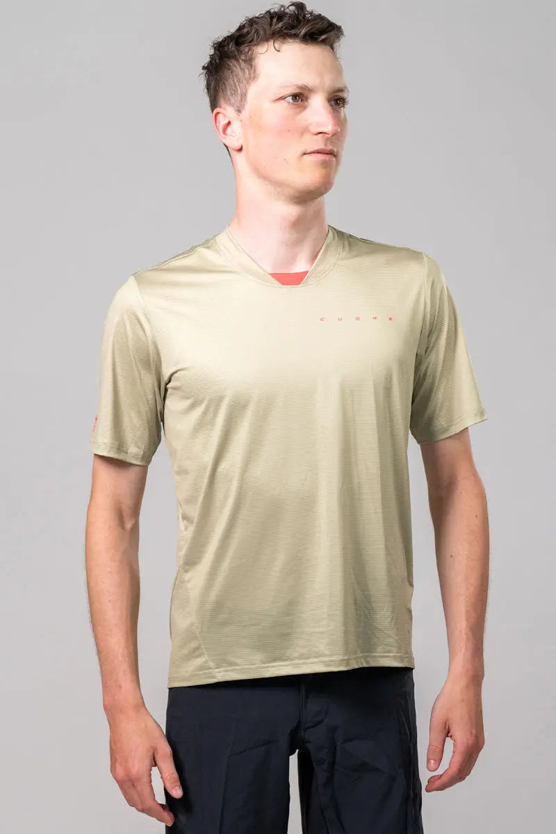 Trail Jersey 2.0 - Sand - CUORE of Switzerland