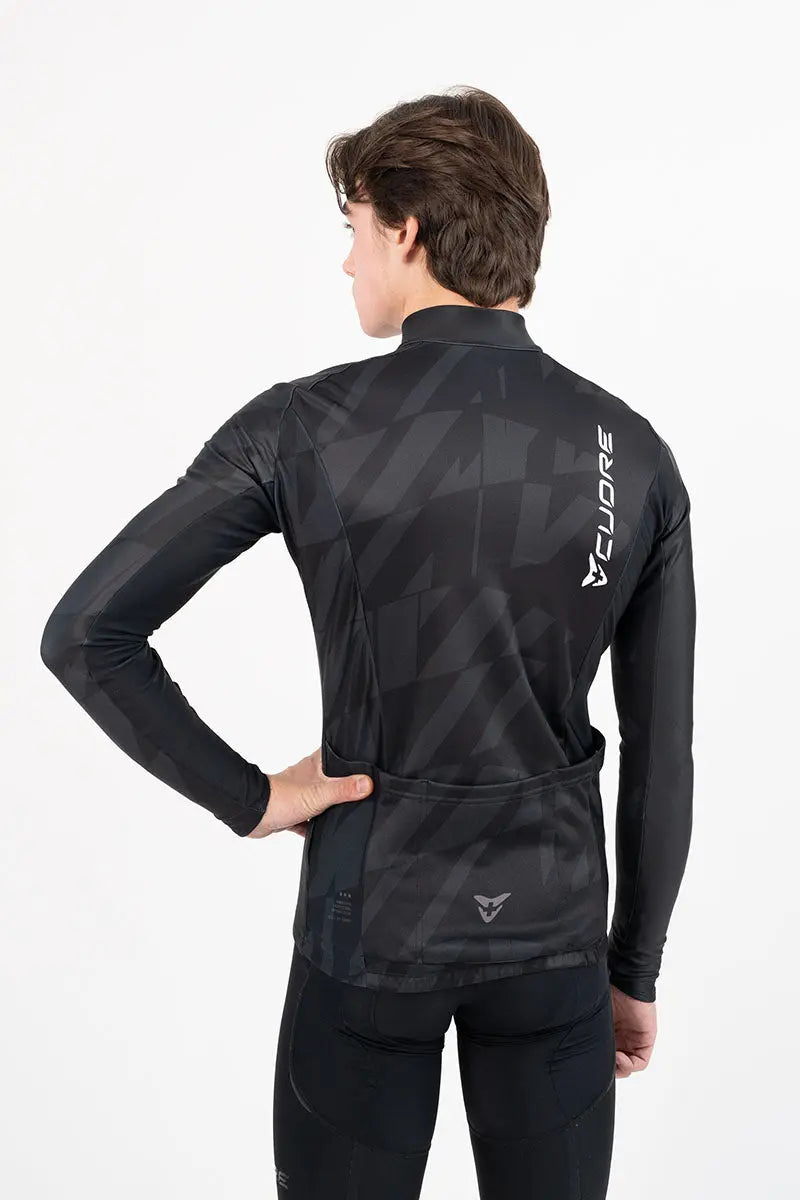 Silver Active Shield Jersey - Black - CUORE of Switzerland