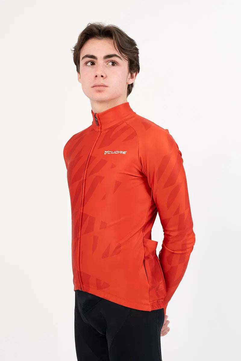 Silver Active Shield Jersey - Rust - CUORE of Switzerland