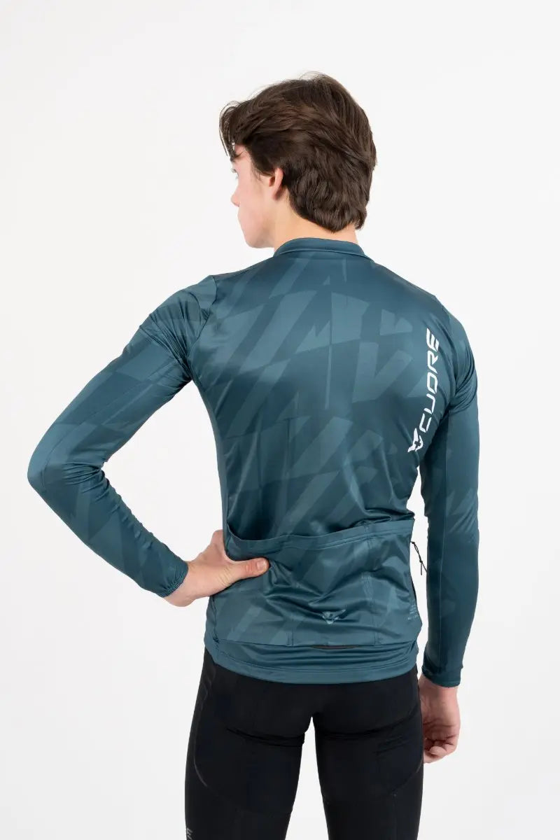 Silver Midweight Jersey - Lagoon - CUORE of Switzerland