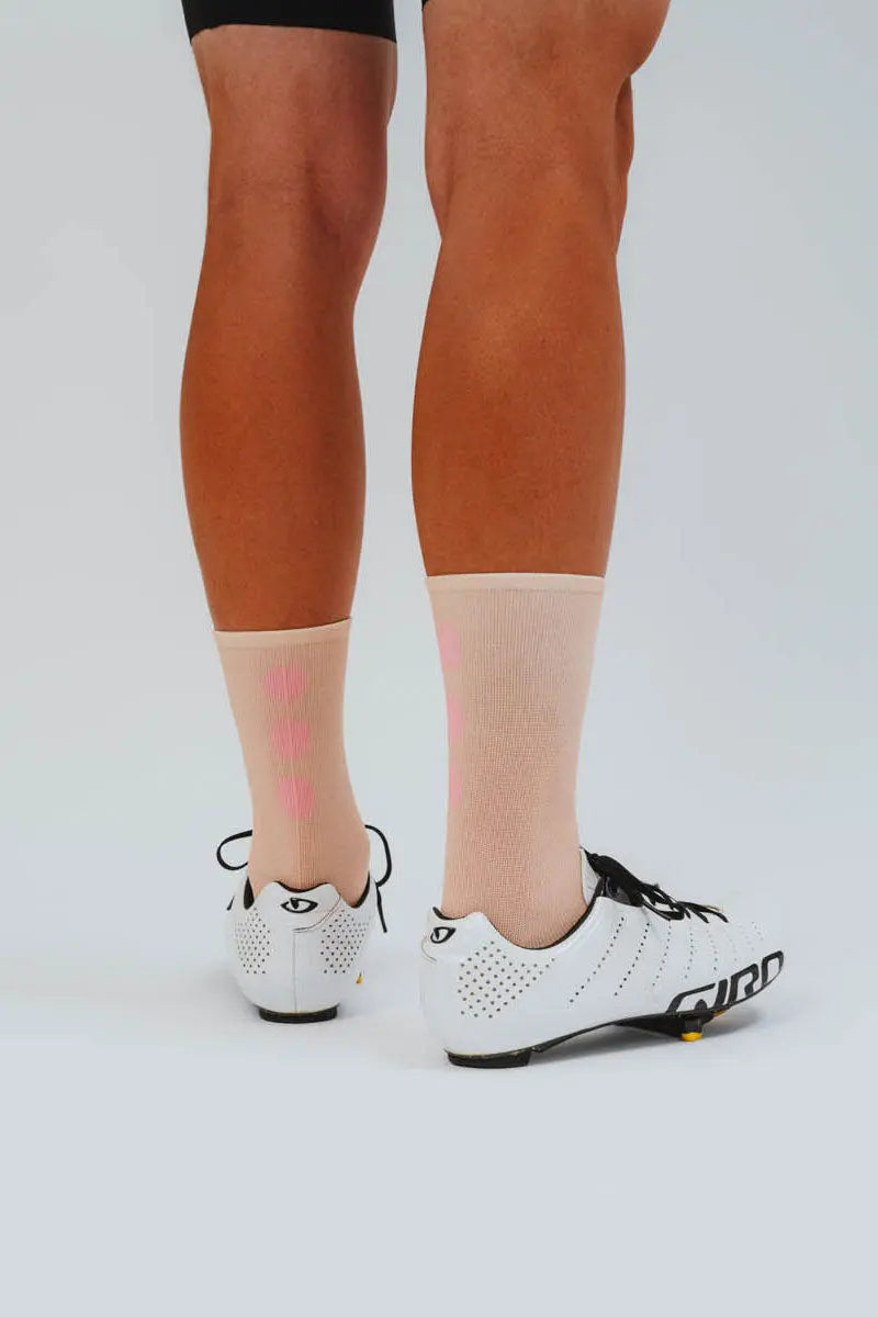 Lightweight Tall Socks - Tan - CUORE of Switzerland