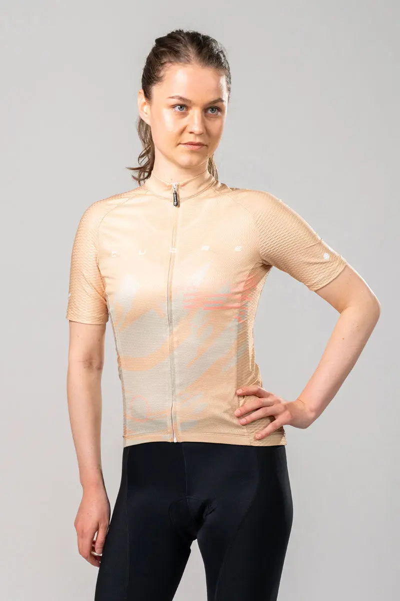 Bronze Sport Vent Jersey - Tan - CUORE of Switzerland