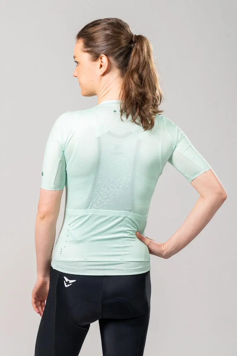 Gold Sport Jersey - Aqua - CUORE of Switzerland