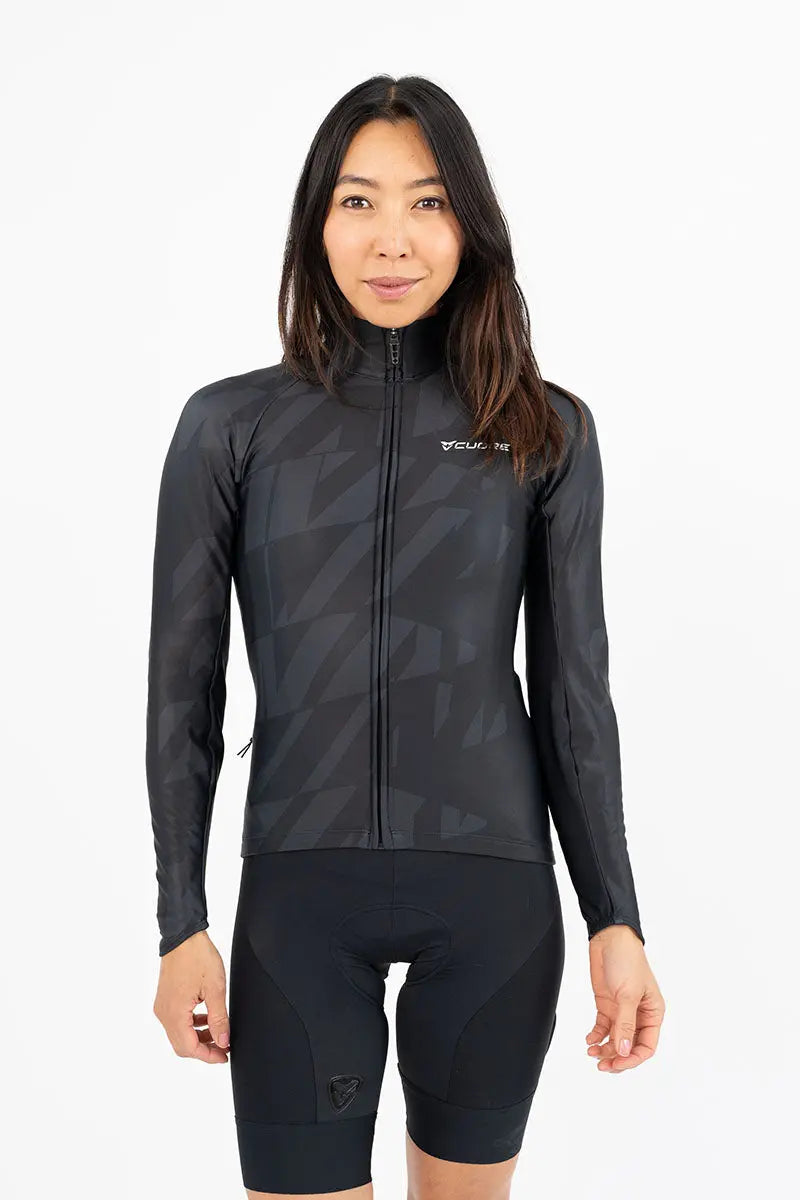 Silver Active Shield Jersey - Black - CUORE of Switzerland