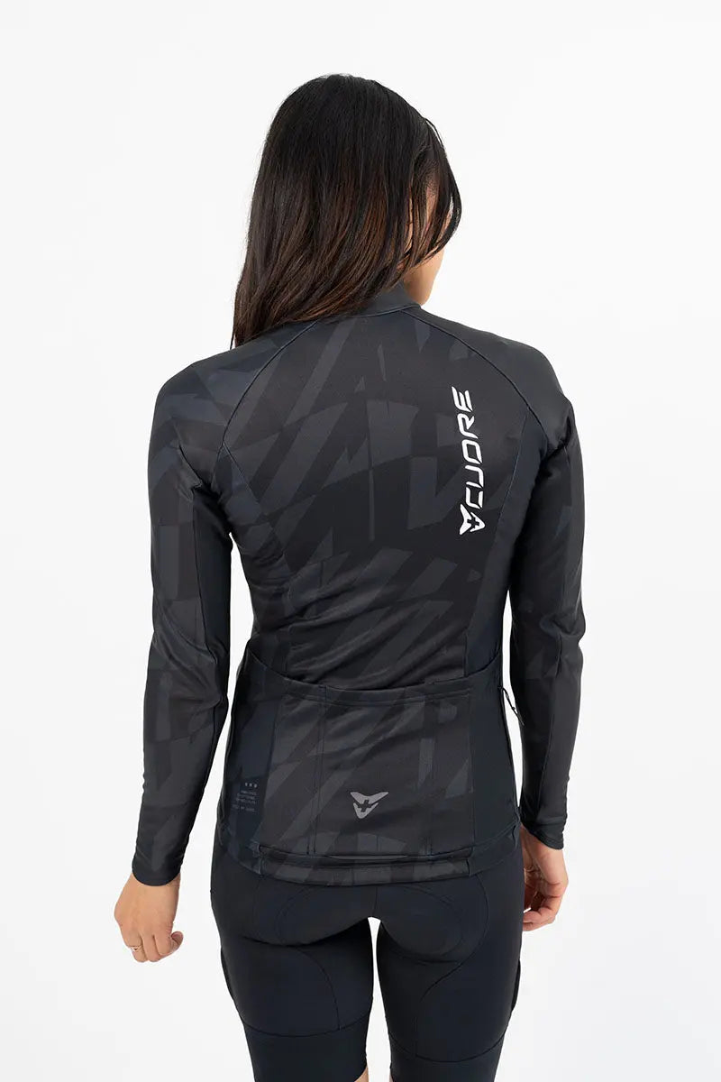 Silver Active Shield Jersey - Black - CUORE of Switzerland