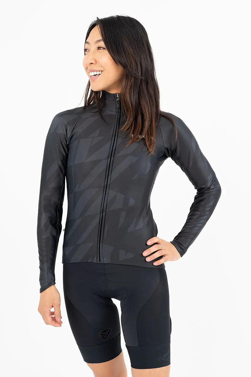 Silver Active Shield Jersey - Black - CUORE of Switzerland