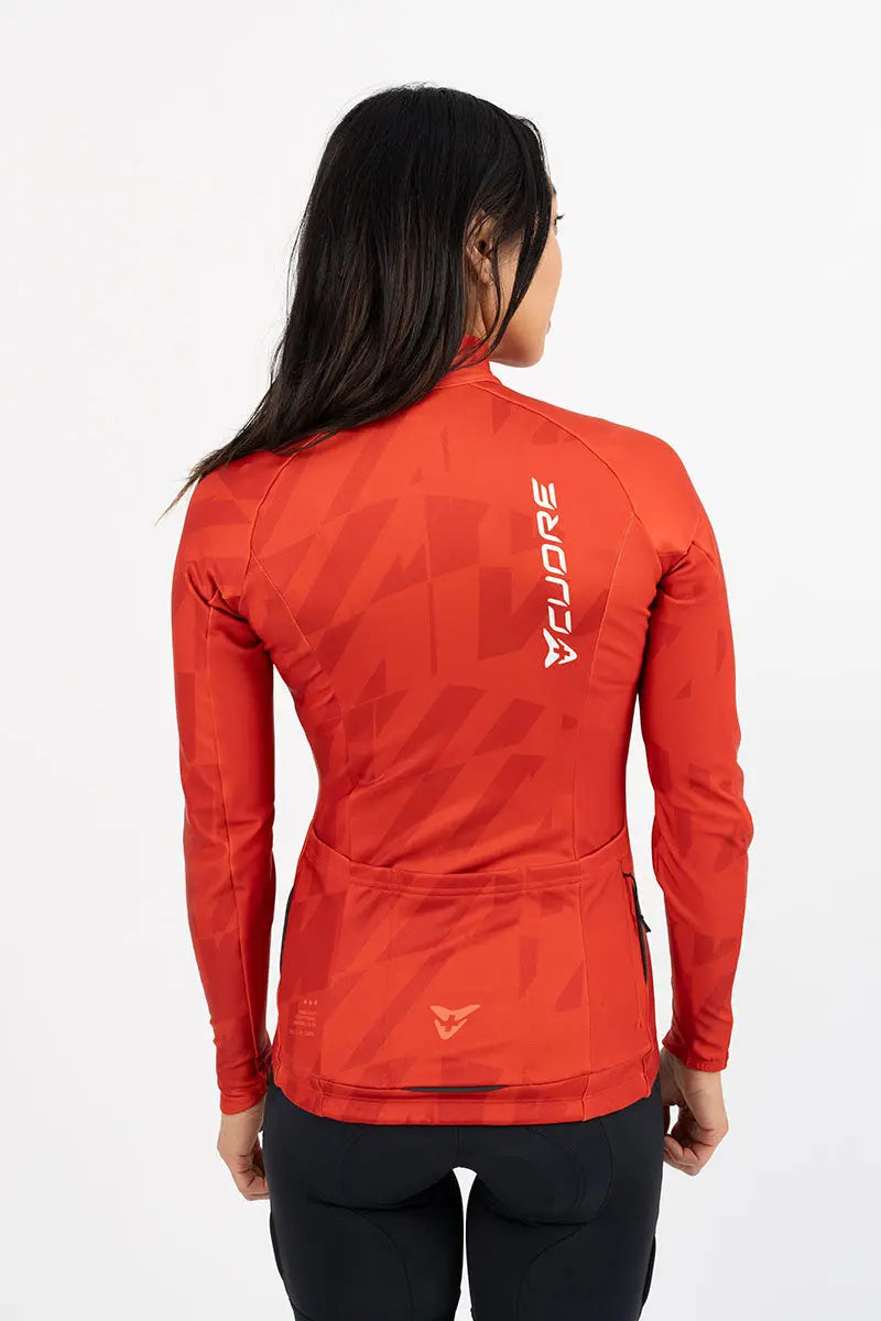Silver Active Shield Jersey - Rust - CUORE of Switzerland