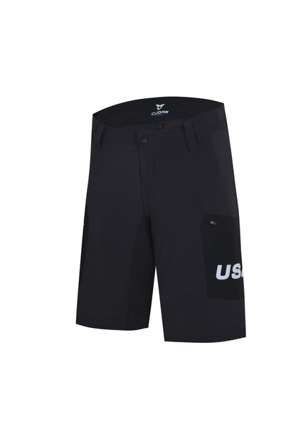 Offroad Trail Shorts - USA Cycling - CUORE of Switzerland