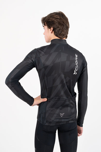 Silver Active Shield Jersey - Black