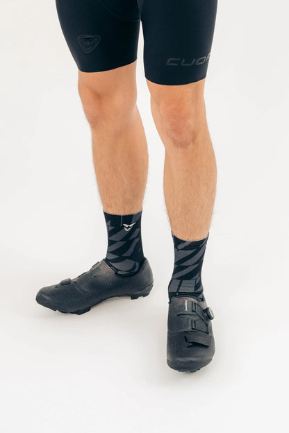 Midweight Tall Socks - Black