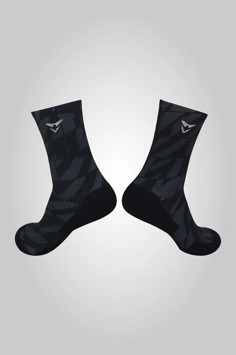 Midweight Tall Socks - Black - CUORE of Switzerland