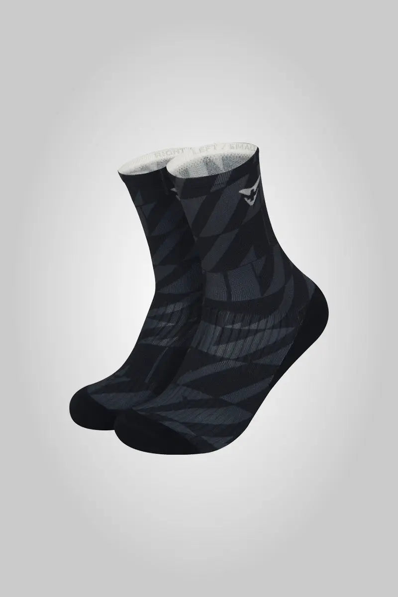 Midweight Tall Socks - Black - CUORE of Switzerland