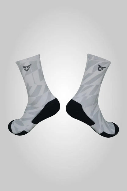 Midweight Tall Socks - White - CUORE of Switzerland